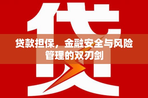 英山贷款担保，金融安全与风险管理的双刃剑