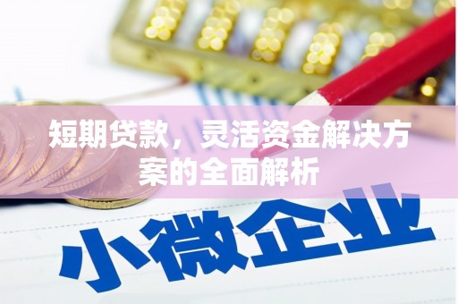 英山短期贷款，灵活资金解决方案的全面解析